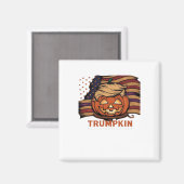 Halloween, Pumpkin Trumpkin, Make Halloween Great Magnet (Vorderseite/Rückseite)