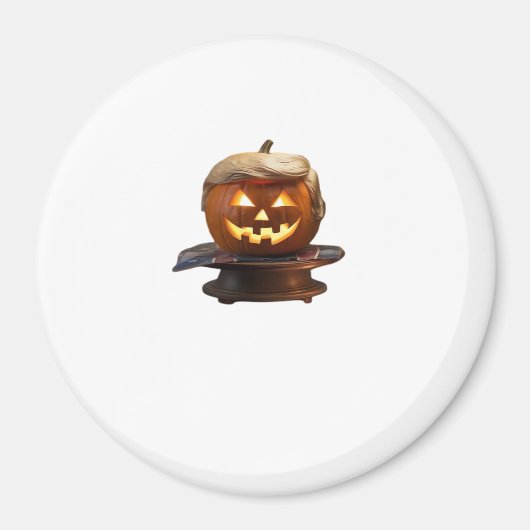 Halloween, Pumpkin Trumpkin, Make Halloween Great Magnet (Vorne)