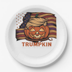 Halloween, Pumpkin Trumpkin, Make Halloween Great Pappteller