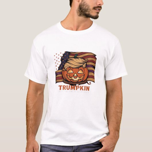Halloween, Pumpkin Trumpkin, Make Halloween Great T-Shirt (Vorderseite)