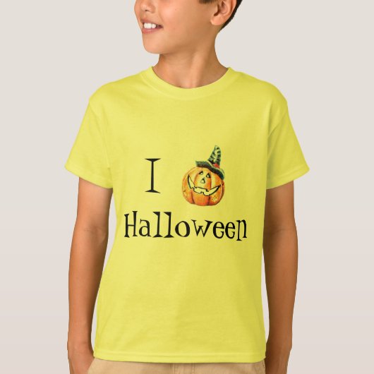 Halloween Pumpkin Tshirt (Vorderseite)