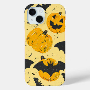 Halloween Pumpkin und Fledermaus Muster Vintag Case-Mate iPhone Hülle