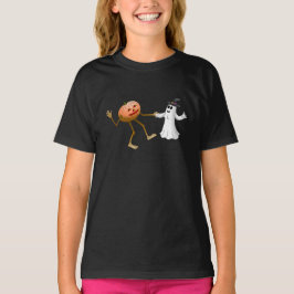 Halloween Pumpkin und Ghost tanzen T-Shirt