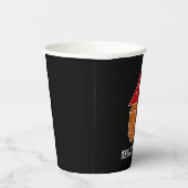 Halloween Pumpkin und Hexenhut Pappbecher (Rechts)