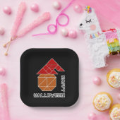 Halloween Pumpkin und Hexenhut Pappteller (Party)