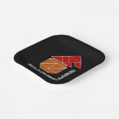 Halloween Pumpkin und Hexenhut Pappteller (Gewinkelt)