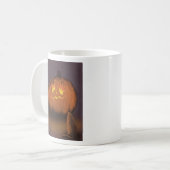 Halloween Pumpkin und Maus Kaffeetasse (Vorderseite Links)