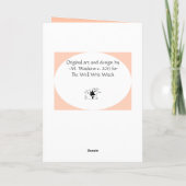 Halloween Pumpkin unter dem Mond und den Sternen Karte (Rückseite)