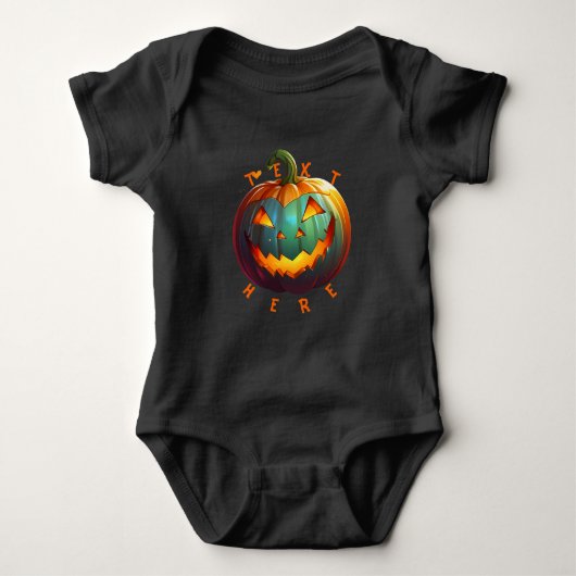 Halloween Pumpkin Vibes Design T - Shirt (Vorderseite)