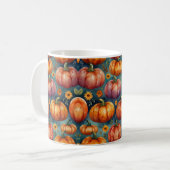 Halloween Pumpkin Vibes Kaffeetasse (Vorderseite Links)