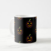 Halloween Pumpkin Vibes Kaffeetasse (Vorderseite Links)