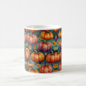 Halloween Pumpkin Vibes Kaffeetasse (Mittel)