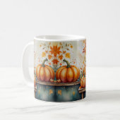 Halloween Pumpkin Vibes Kaffeetasse (Vorderseite Links)
