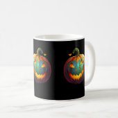 Halloween Pumpkin Vibes Kaffeetasse (VorderseiteRechts)