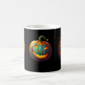 Halloween Pumpkin Vibes Kaffeetasse (Mittel)