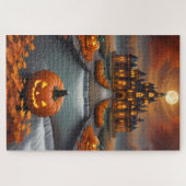 Halloween Pumpkin Vibes Puzzle (Horizontal)