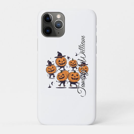 Halloween Pumpkin Vintag-Style Case-Mate iPhone Hülle (Rückseite)