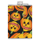 Halloween Pumpkin: Vintages Herbstsymbol Flachmann (Rückseite)