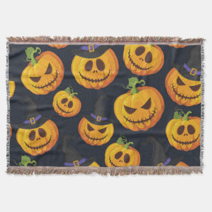 Halloween Pumpkin: Vintages Hexenmuster Decke