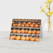 Halloween Pumpkin Wall Karte (Gelbe Blume)
