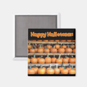 Halloween Pumpkin Wall Magnet (Vorderseite/Rückseite)
