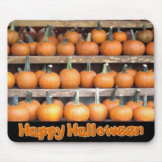 Halloween Pumpkin Wall Mousepad (Vorne)