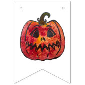 Halloween Pumpkin Wimpelkette (Zweite Fahne)