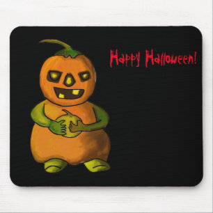 Halloween Pumpkinman Mousepad