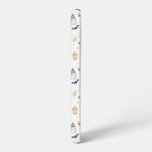 Halloween Pumpkins and Ghosts Pattern Samsung Galaxy Hülle (Linke Seite)