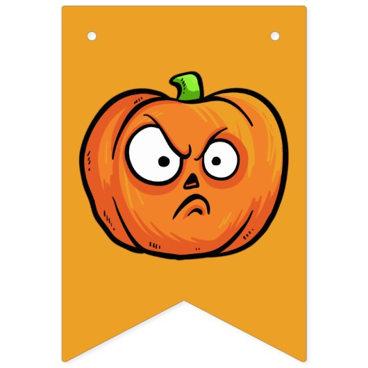 Halloween Pumpkins-Banner Wimpelkette (Zweite Fahne)