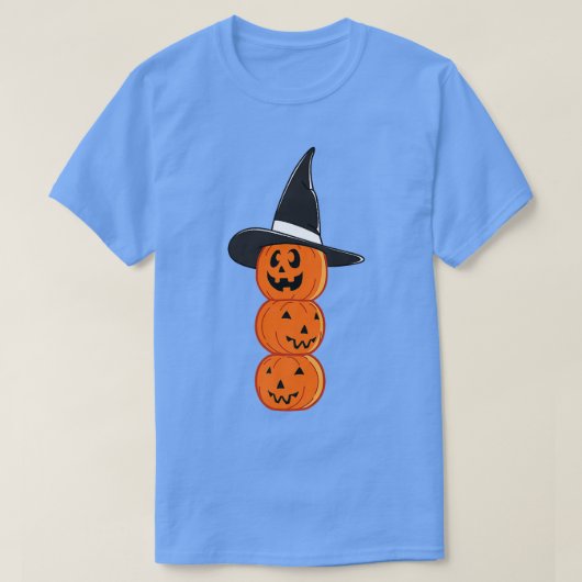 Halloween Pumpkins Beängstigende Pumpkin Kürbislat T-Shirt (Design vorne)