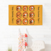 Halloween Pumpkins benutzerdefinierte Textbanner 1 Banner (Insitu)