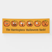 Halloween Pumpkins benutzerdefinierte Textbanner 2 Banner (Horizontal)
