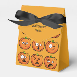 Halloween Pumpkins benutzerdefiniertes Textfeld Geschenkschachtel