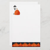 Halloween Pumpkins Briefpapier (Vorne/Hinten)