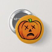 Halloween Pumpkins Button 9 (Vorne & Hinten)