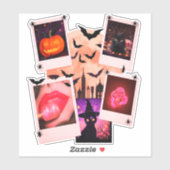 Halloween Pumpkins Feminine Aufkleber (Blatt)