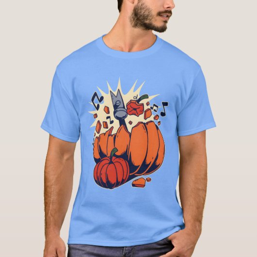 Halloween Pumpkins Funny von einer Hammerfamilie z T-Shirt (Vorderseite)