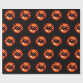 Halloween Pumpkins Geschenkpapier (Flach)