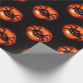 Halloween Pumpkins Geschenkpapier (Ecke)