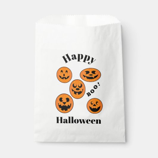 Halloween Pumpkins Geschenktütchen (Vorderseite)