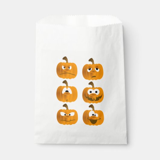 Halloween Pumpkins Geschenktütchen (Vorderseite)