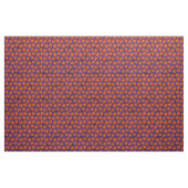Halloween Pumpkins im Lila Hintergrundemuster Stoff (Fat Quarter (45,7 x 55,9 cm))