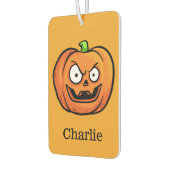 Halloween Pumpkins individuelle Name Frische Autolufterfrischer (Links)
