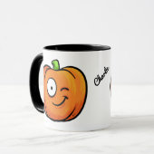 Halloween Pumpkins individuelle Name Tasse 2 (Vorderseite Links)