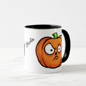 Halloween Pumpkins individuelle Name Tasse 2 (VorderseiteRechts)