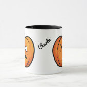 Halloween Pumpkins individuelle Name Tasse 3 (Zentrum)