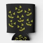 Halloween Pumpkins Jack O' Lantern Can Cooler Dosenkühler (Rückseite)