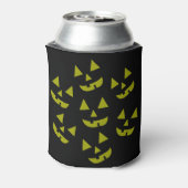 Halloween Pumpkins Jack O' Lantern Can Cooler Dosenkühler (Kanne Rückseite)