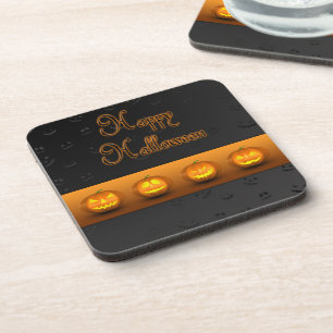 Halloween Pumpkins Jack-o-Lantern Getränkeuntersetzer